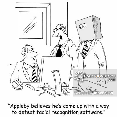 'Appleby believes he's come up with a way to defeat facial recognition software.'
